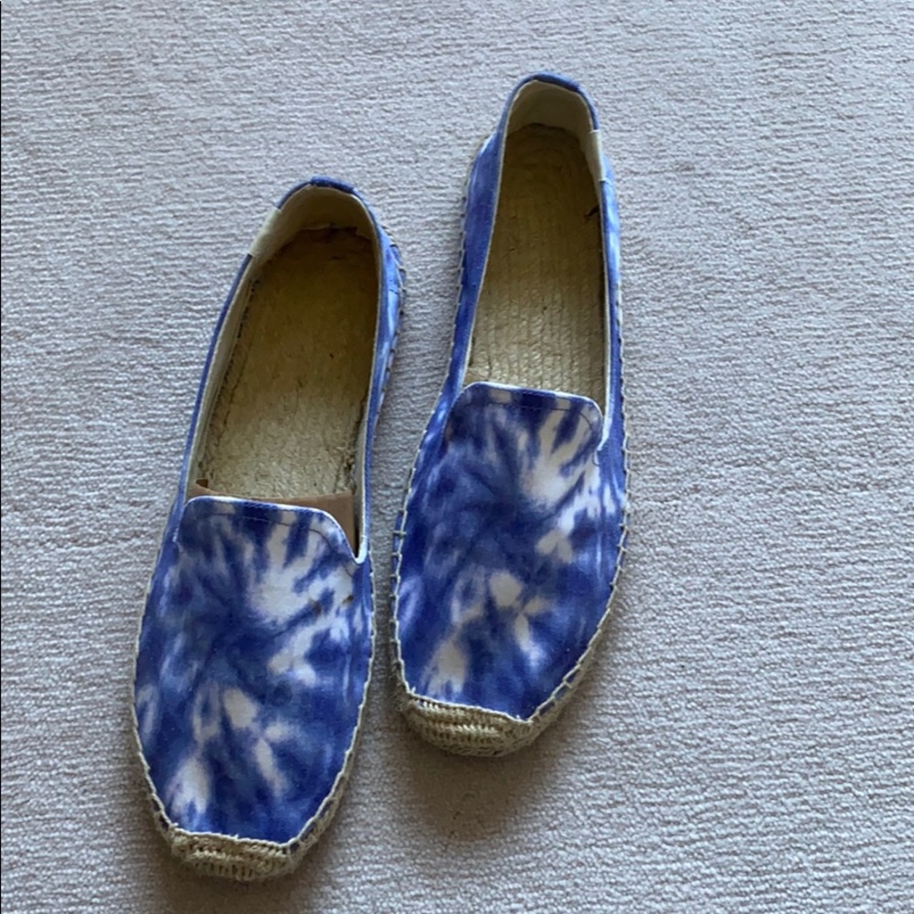 Tie dye soludo espadrilles